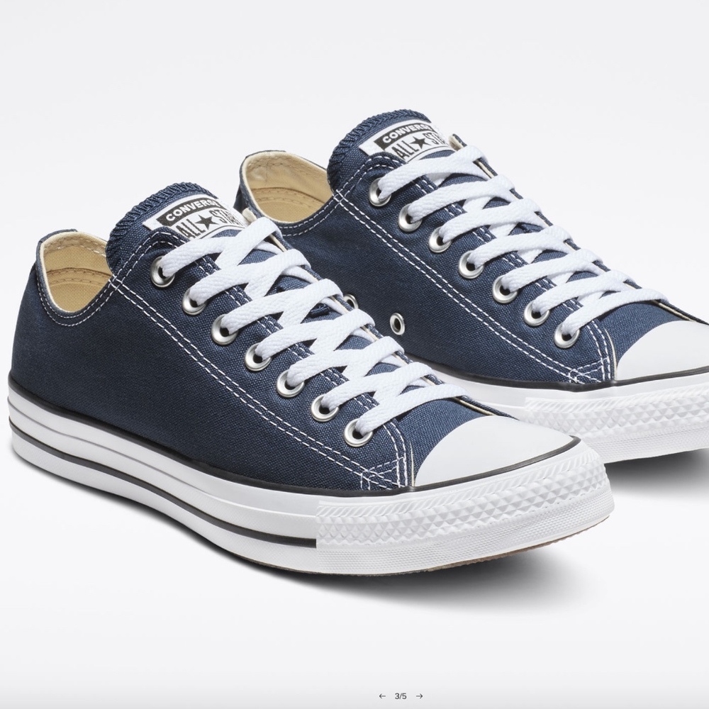 Navy Chuck Taylor All Star Low Top - Not Worn